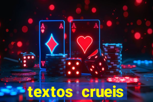 textos crueis demais para serem lidos rapidamente pdf